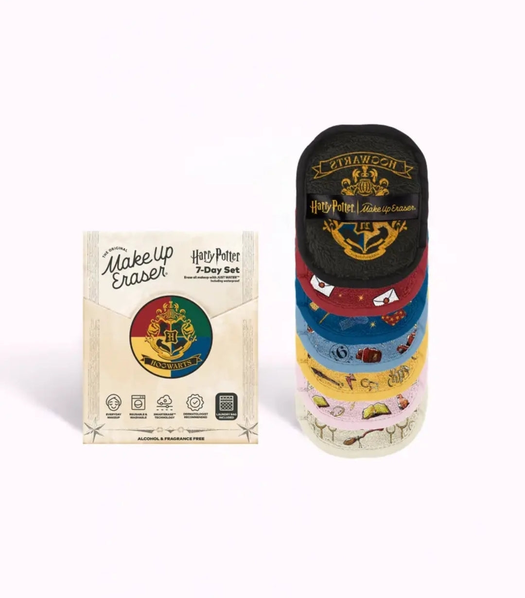 Harry Potter 7-Day MakeUp Eraser - Hogwarts Gift Set