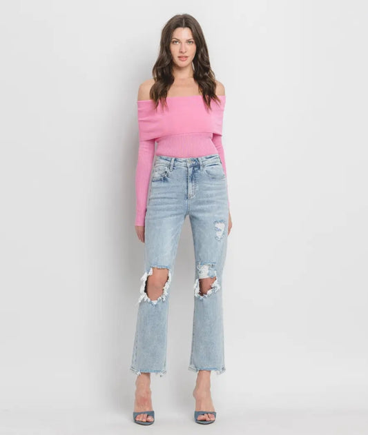 Vervet 90's High-Rise Dad Jeans