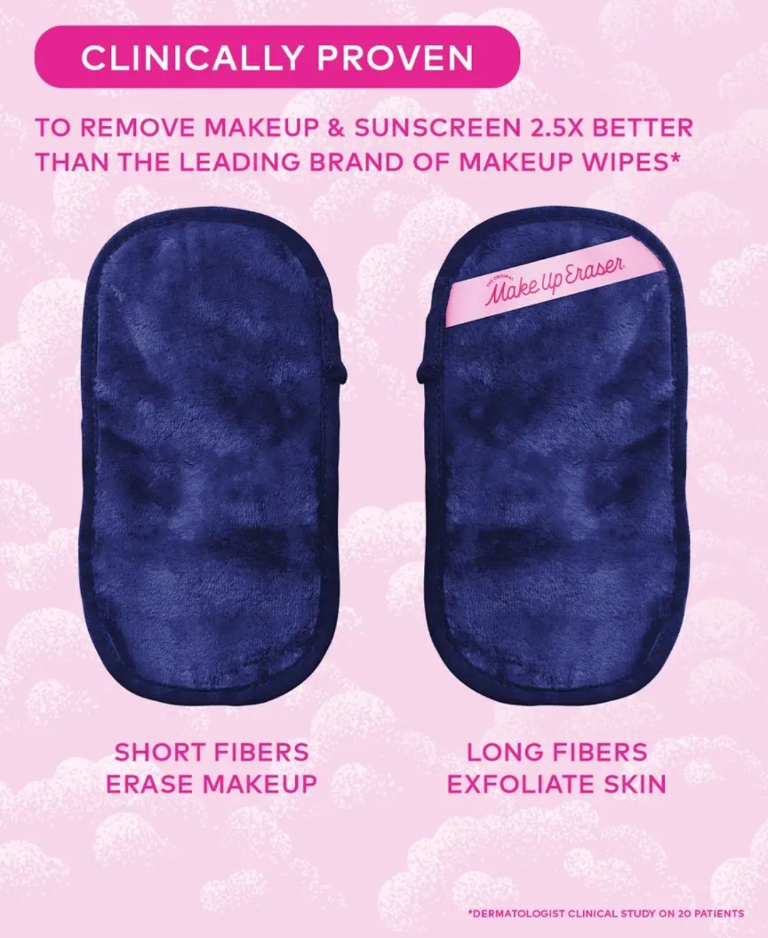 Nutcracker 3-Piece Mini Pro Holiday MakeUp Eraser Set