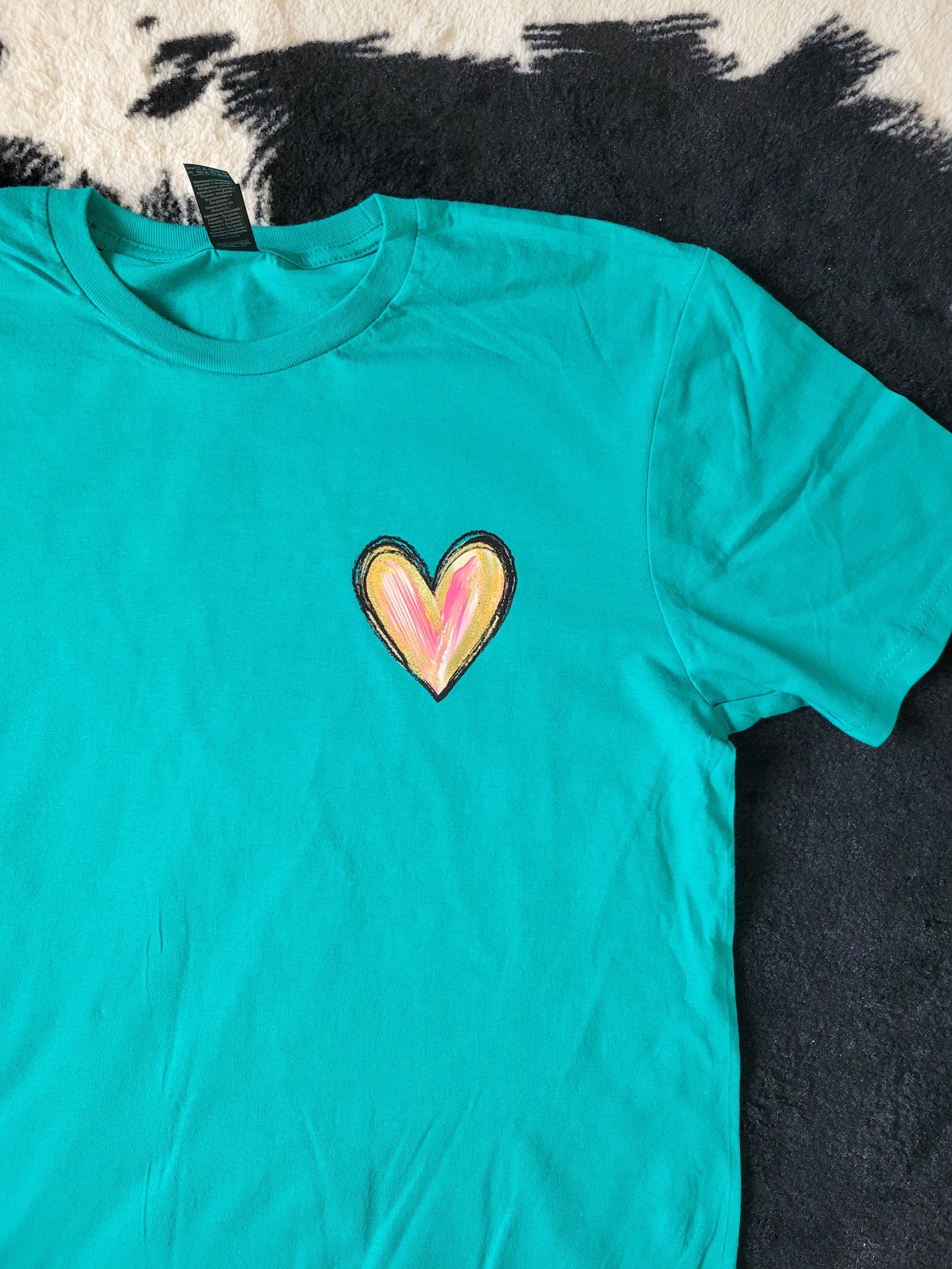 Teal Spirit Lead Me Tee