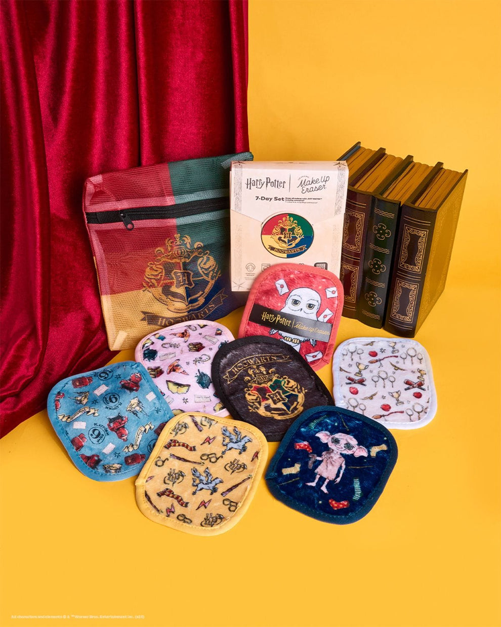 Harry Potter 7-Day MakeUp Eraser - Hogwarts Gift Set