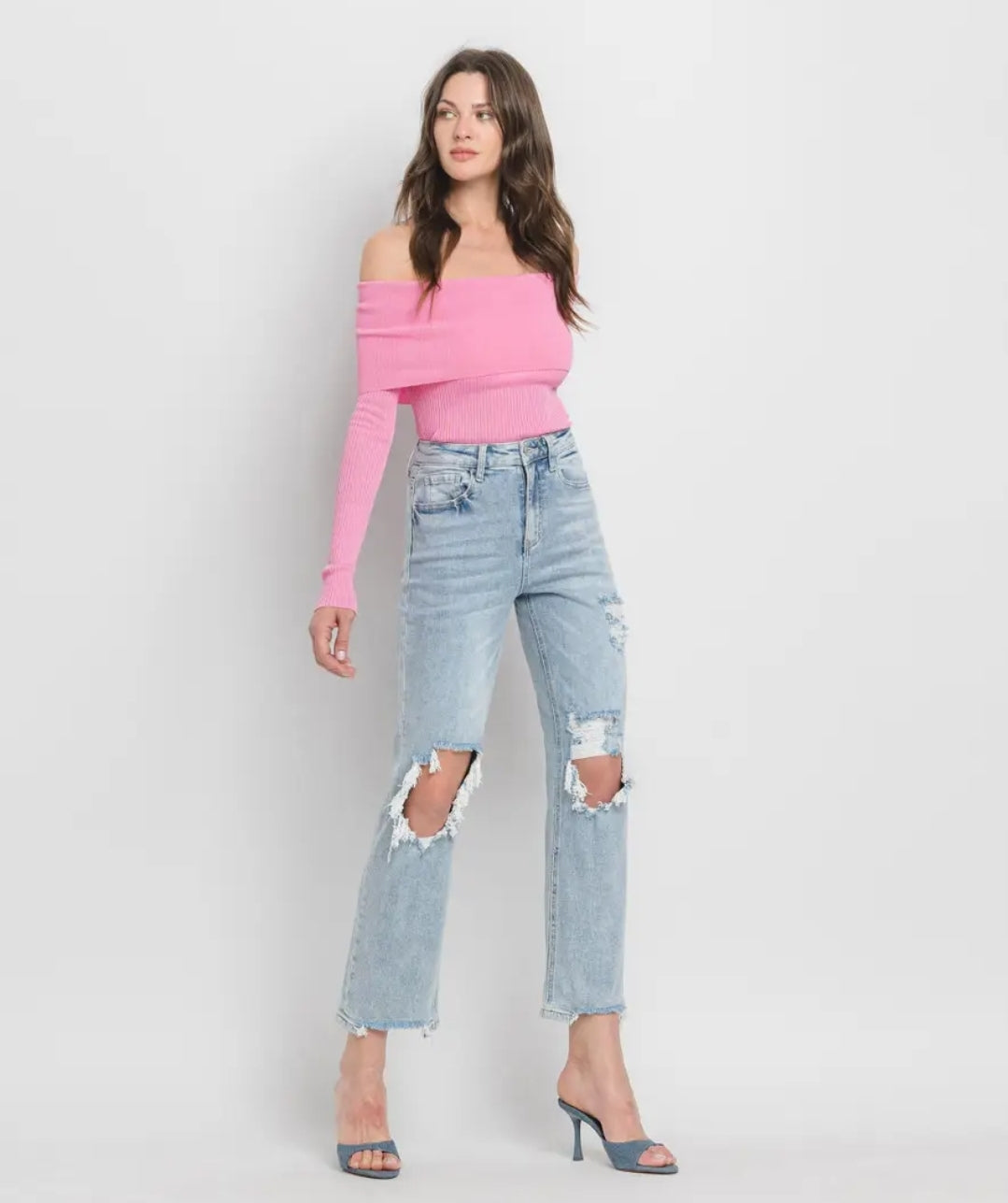 Vervet 90's High-Rise Dad Jeans