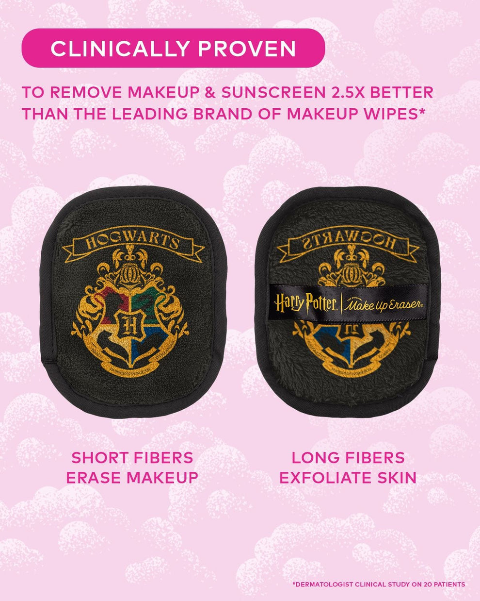 Harry Potter 7-Day MakeUp Eraser - Hogwarts Gift Set