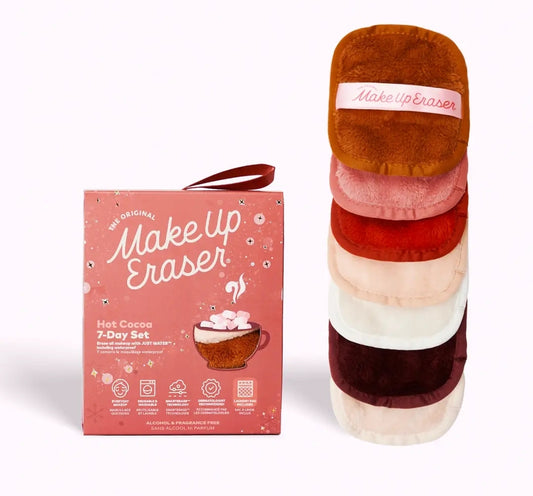 Hot Cocoa MakeUp Eraser 7 day set