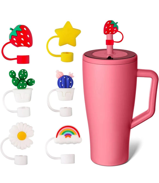 Silicone Straw Toppers