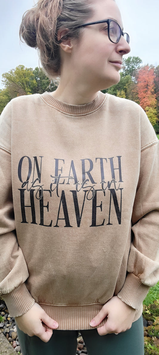 As in Heaven Crewneck