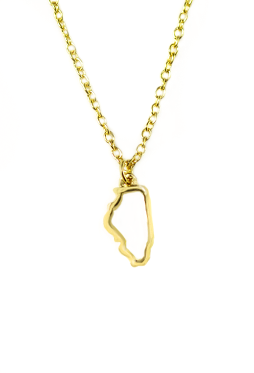 State Necklace - Illinois