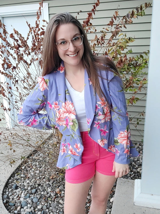 Floral Blazer