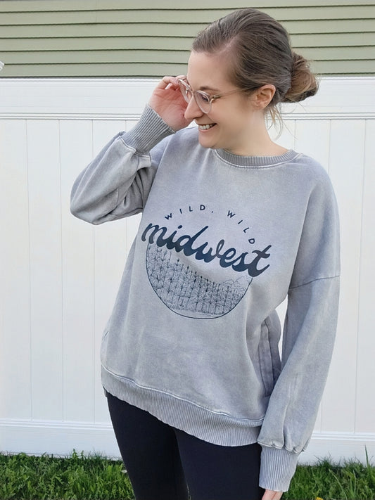 Wild Wild Midwest Crewneck