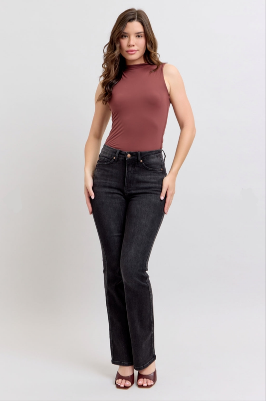Judy Blue Tummy Control Black Bootcut