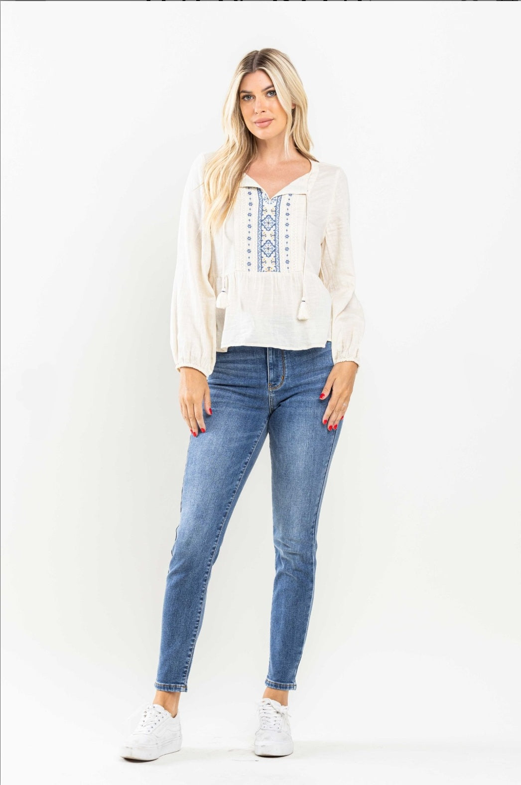 Judy Blue High-Waist Classic Thermal Skinny