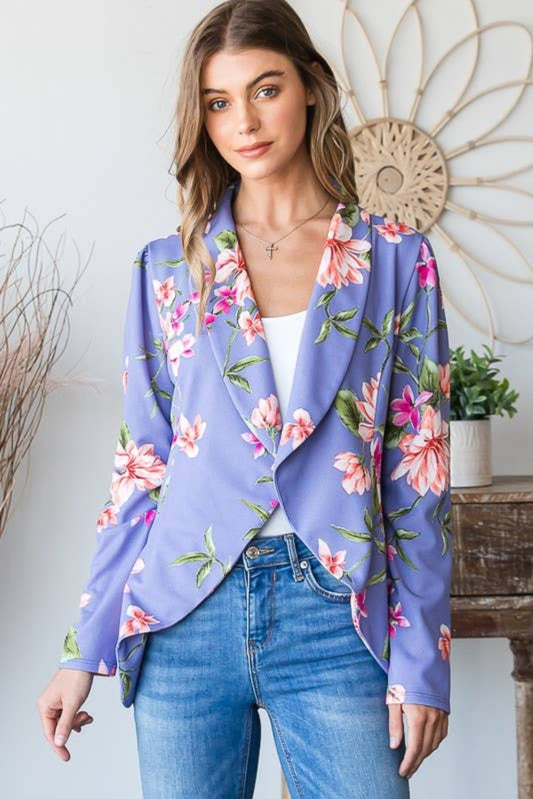 Floral Blazer