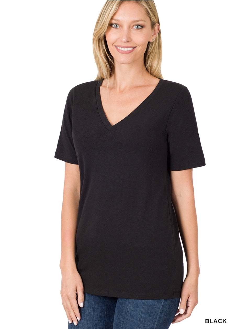Boo - V-Neck Tee