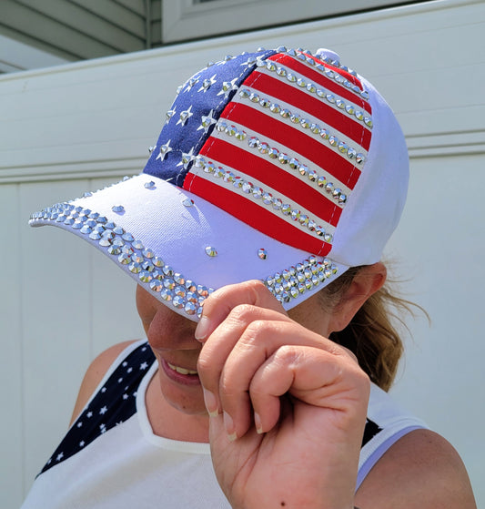 Bling Americana Baseball Hat