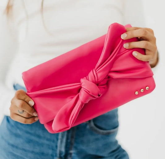 Billie Bow Clutch Bag