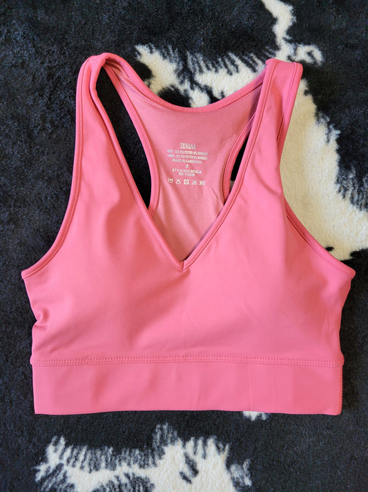 Athletic Racerback Cropped Tank