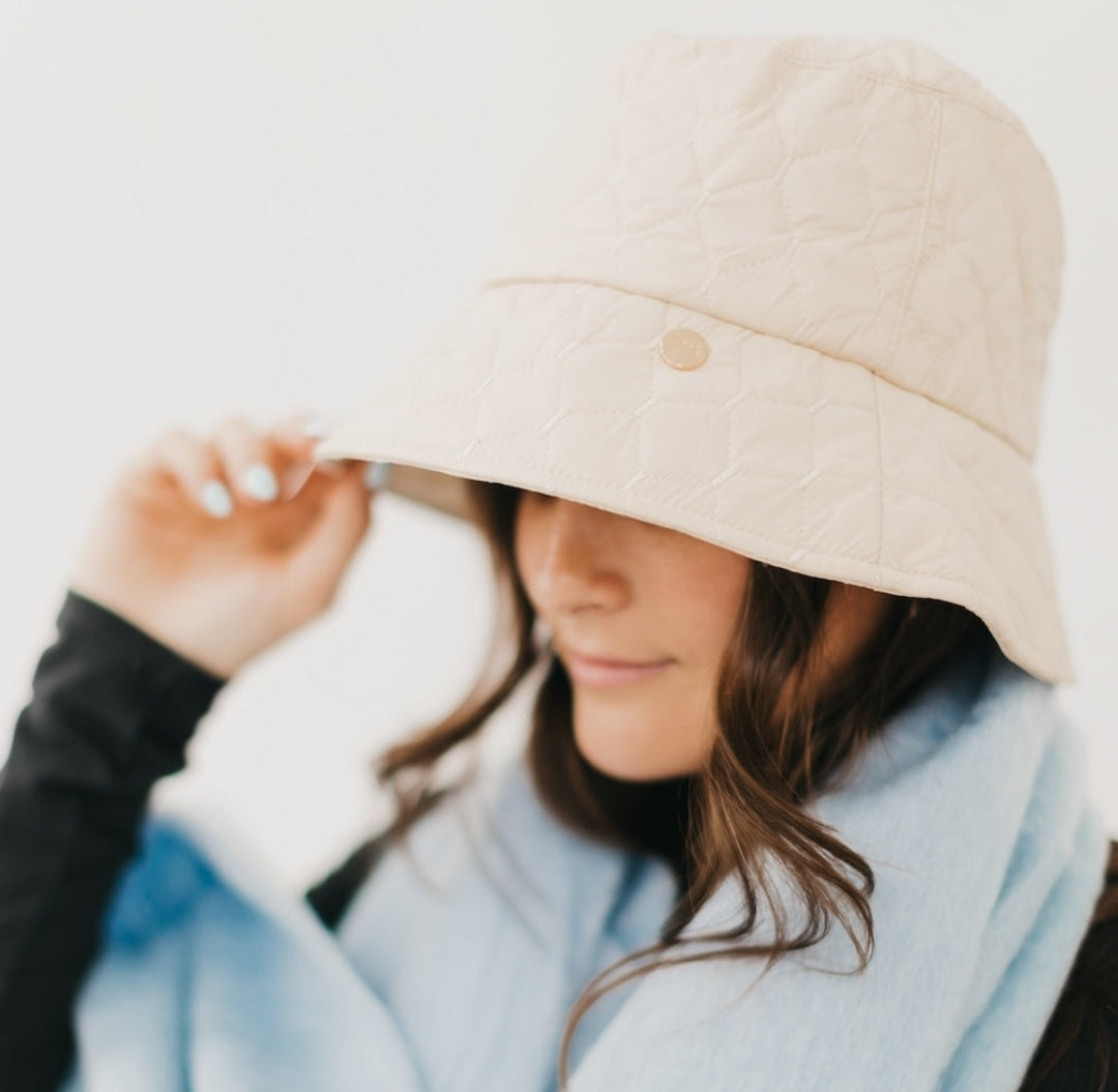 Chiara Quilted Bucket Hat