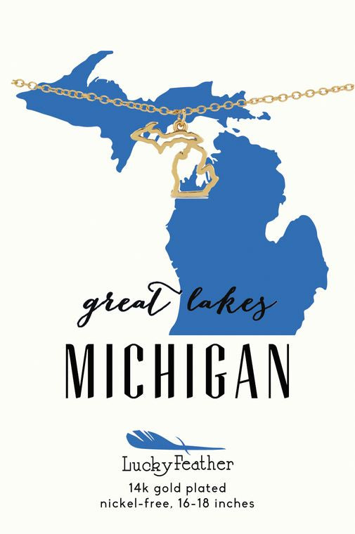 State Necklace - Michigan